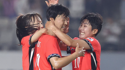 '정다빈 동점골' 한국, 일본과 1-1…동아시안컵 2연속 무승부