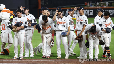 한화 돌풍에 엘롯기 선전…사상 최다 1천200만 관중 유력