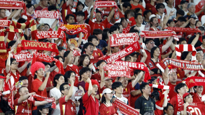 리버풀-요코하마전 관중 6만7천32명…J리그 주최 경기 사상 최다