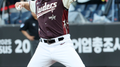 '투수' 최정, '폰세베이더', '천사' 전민재...폭염 뚫은 올스타전 열기, 나눔은 4년 연속 승리