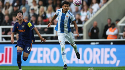 박승수는 아직 뉴캐슬 '1군'…에스파뇰 상대 비공식 선발 데뷔