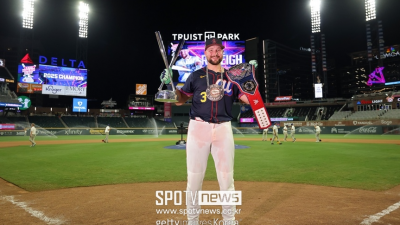 애런 저지도 극찬, 'MLB 홈런 1위' 스위치 히터 포수에 정말 특별한 재능