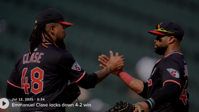 현역 최고 마무리 클라세, 무급 휴직 돌입...'스포츠 베팅 의혹 조사'