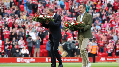 리버풀, 안필드서 열린 첫 프리시즌 매치서 '조타 추모'