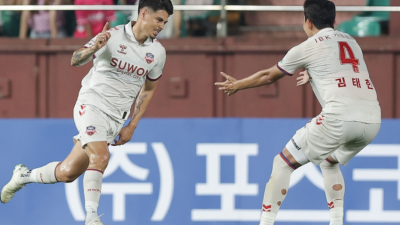 '포항전 멀티골' 수원FC 윌리안, K리그1 23라운드 MVP