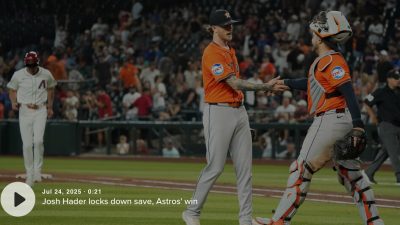 휴스턴, 애리조나 시리즈 스윕 달성...디트로이트 제치고 AL 최고 승률 달성