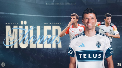 '뮌헨 레전드' 뮐러, MLS 밴쿠버와 계약…우승하려고 왔다