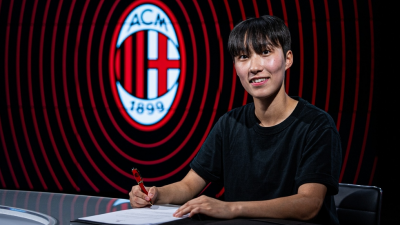 여자축구 대표팀 공격수 박수정, 이탈리아 AC밀란 입단