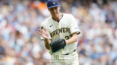 '충격의 ML 올스타 선발 논란' 165km 강속구로 뚫었다…구속 1등 괴물투수에 박수갈채